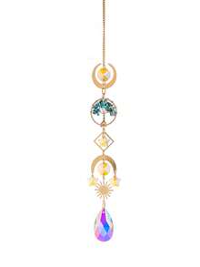 1/6pcs Crystal Rainbow Maker Sun Catcher | Perfect Home Decor, Fall Decoration, Wedding Or Thanksgiving Gift For Girls - Small Tree Of Life - View 13