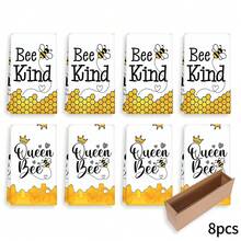 2/4/6件組廚房抹布,Busy Bee裝飾茶巾,超柔軟微纖維材質,適用烹飪與清潔,可機洗,浴室與廚房裝飾首選,送給媽媽的居家禮物,喬遷禮物,可重複使用的家用廚房清潔布 - 彩色 - 查看 15