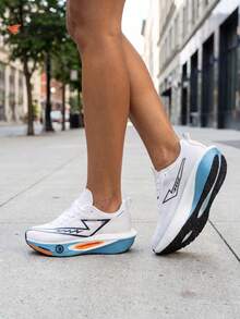 EDIXIM 2026 New Summer Women's Comfortable Lightweight Breathable Cushioned Running Shoes - Quiet Blue - View 11
