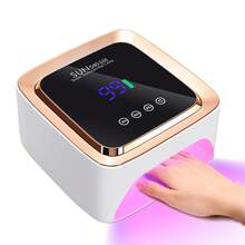 DianaBeauty مصباح أظافر LED UV احترافي 57 خرزة ضوء قابلة للشحن مجفف أظافر سريع المعالجة لجميع أنواع طلاء الأظافر الجل أداة مصباح معالجة - أبيض - مشاهدة 2