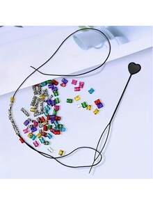 2/6/10pcs Beaded Hair Styling Tool - Quick And Easy Ponytail Maker, Can String Various Beads, Suitable For Braiding, No Power Required - Perfect For DIY Jewelry Making, Hair Accessories - Multicolor - View 5