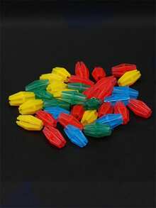 25Pcs/35Pcs Bicycle Spoke Decoration Set Colored Star/Butterfly/Fish/Long Bead/Round Bead Wheel Decor Spoke Beads,Fun Bicycle Decoration Additions,Compatible With Mountain Bike And Cycling Supplies,Holiday Gift For Cycling Enthusias - Multicolor - View 10