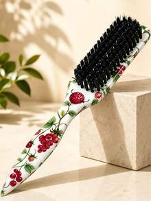 Unisex Styling Brush, Long Handle Beard Cleaning Brush, Fragrance-Free Hair Comb, Suitable For Creating Smooth Ponytails, Buns, Smoothing Flyaways, Controlling Hairline, Backcombing And Volumizing, Wide-Tooth Pointed Design, Convenient For Parting And Sectioning. Also A Gift For Women, Birthday Gift, Bridesmaid Gift, Wedding Gift, Travel Essential, Beach Essential, Holiday Essential, Bathroom Essential, Summer New Arrival - Multicolor - View 7