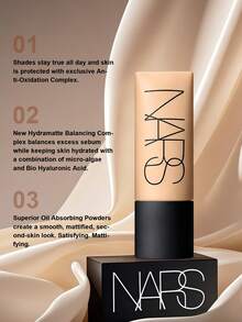 NARS Soft Matte Complete Concealer #Vallauris (Neutral 1.5) 45ml/1.5oz | 全遮瑕啞光底妝 | 長效持久 | 抗脫色 | 控油 | 輕盈 | 均勻膚色 | 適合油性與混合肌膚 - Vallauris (Medium 1.5) - 45ml - 查看 5