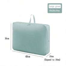 Foldable Clothes Storage Bag With Handle, Dust-Proof Wardrobe Organizer, Compression Container For Seasonal Clothing,Bedroom Room Decor,Back To School - View 13