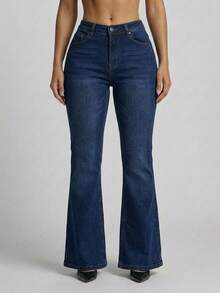 Women Jeans - Dark Wash - View 3