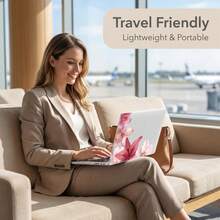 1pc Translucent Frosted Hard Shell Bare Machine Touch Ultra-Thin Anti-Stain All-Around Anti-Collision Laptop Protective Case, Compatible With 13 Neo/13.3 Air/13.3 Pro/13.6 Air/14.2 Pro/15 Air/16.2 Pro - View 5