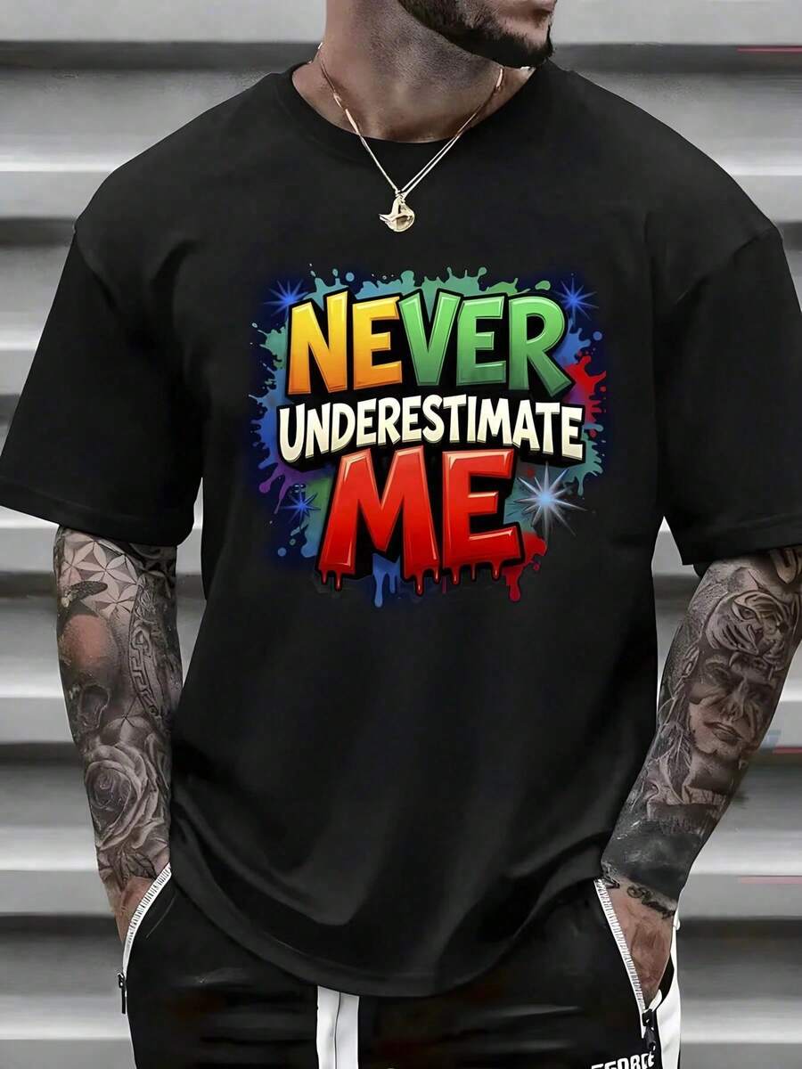 Men T-Shirts - Black - View 1