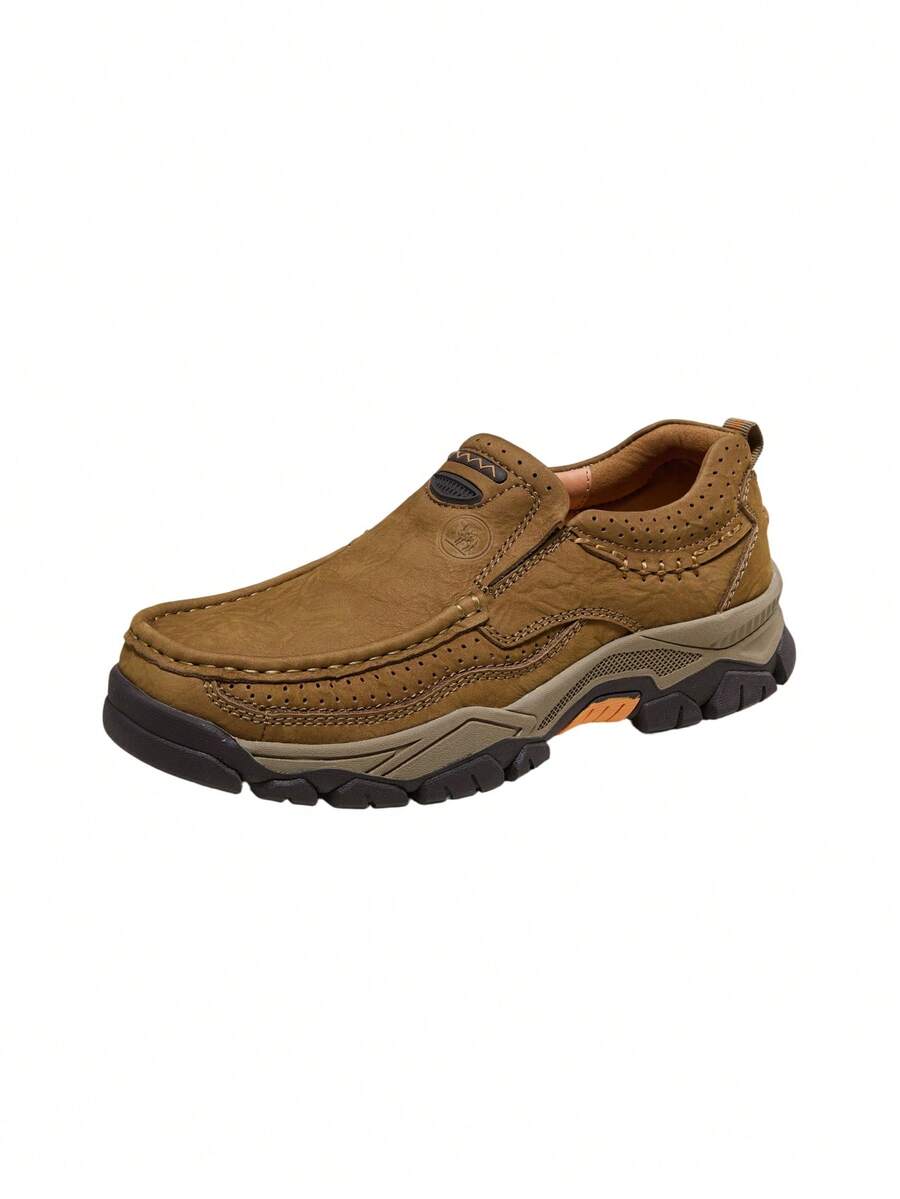 CAMEL CROWN Men's Outdoor Running Shoes Summer Non-Slip Comfortable Casual All-Match Jogging Sports Shoes - Khaki - View 1