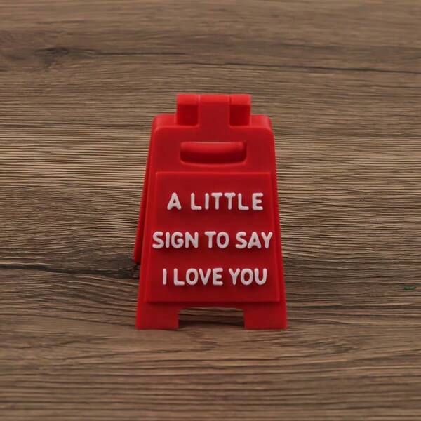1/3/5pcs 3D Printed Mini "I Love You" Sign Valentine's Day Gift Desktop Decor