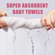 N Bath Towels Set Ultra Soft And Absorbent Towels Infant Toddler Blanket Towel Natural Cotton Towel Suitable Girl Boy 1-3pcs XDS3 - Random Color 1pcs - View 4