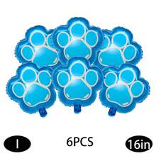 Hasbro Conjunto de globos para decoración de fiesta de cumpleaños infantil con tema de perro azul, suministros para fiesta de bautizo de bebé, juguetes de regalo - Juego de globos - Ver 11