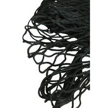 200x300cm 黑色聚酯纖維貨物網，重型拖車儲物網附掛鉤，彈性網狀貨物蓋，適用於行李、戶外裝備與設備 - 黑色 - 查看 4