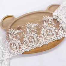 Ultra Soft Fine 60s Cotton Thread European Style Mesh Embroidery Doll Clothes Lace Trim Accessories - 1651 - View 5