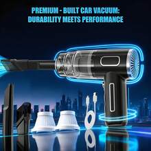 belibuy Portable Vacuum Cleaner - Black - View 6