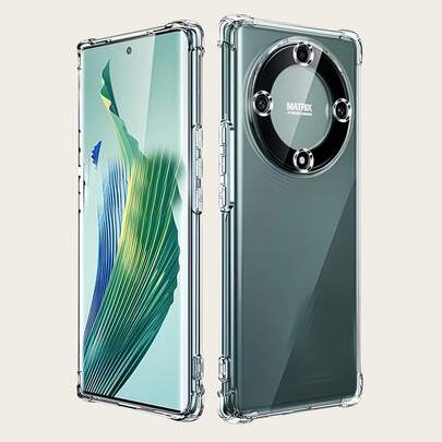 1 Adet Şeffaf Çizilme Karşıtı Telefon Kılıfı Honor 500/500 PRO/400/Honor 400 Pro/Honor 400 Lite/Honor 300/Honor 300 Ultra/Honor 300 Pro/Honor X6c/X5C/X5C PLUS/Play10A/ Mate 50/Mate 30 Pro/Mate 30/Honor 70/Honor 90/Nova Y72/Nova 13/Nova Y91/Magic7/Magic7 Lite ve Diğer Modeller İçin, Android Telefonlar İçin Darbe Emici TPU Hava Yastıklı Telefon Kılıfı