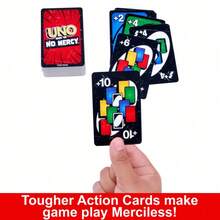 Mattel UNO K-Pop Monster 卡牌遊戲，適合 1-10 人玩，兒童與成人遊戲之夜，附特殊規則 - HWV18 - 查看 5