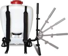 Solo 475-B-DELUXE 4-Gallon Backpack Sprayer - White - View 4