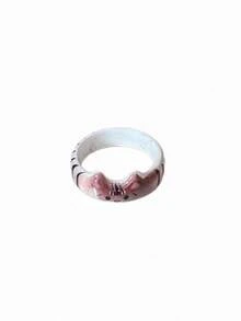 Juego de Anillos 3D Multicolor con Gatos Lindos, Adecuado para Mujeres, Decoración de Capas Diaria, Regalo para la Mejor Amiga - Anillo de gatito colorido - Ver 11