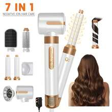 UKLISS Multifunctional Air Styling 8/7 In 1 Upgraded Hair Care Set, The King Of Cost-Effectiveness, Using 11,000 High-Speed Hair Dryer Brush (Black Technology To Prevent Frizz), Fluffy Barrel Comb, Curling Comb, Straightening Brush,Gift - US A Type Plug(110-127V) - View 12