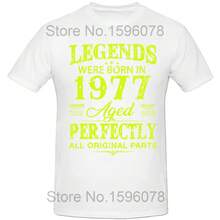 Vintage 1977 Funny 47-Year-Old Oldsters And Women 47. Birthday Shirts Graphic Boyfriend Husband Streetwear Gifts Summer Shirt - Color 3 - View 3