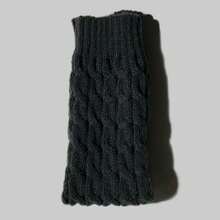 1 Pair Thick Knitted Knitted Leg Warmers With Floral Pattern, Warm And Cozy For Boots - Multicolor - View 8
