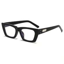 1pc Unisex Square Frame TR College Style Daily Versatile Glasses Suitable For Reading, Working, Commuting, Newspaper Reading, Writing, Eye Protection, Plano Lens - Clear - View 2