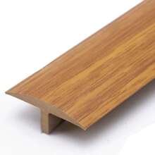 1pc 1m/39.37inch T-Shaped PVC Flooring Transition Strip - Easy Installation,Durable Threshold Seal For Hardwood & Laminate Floor - A - View 8