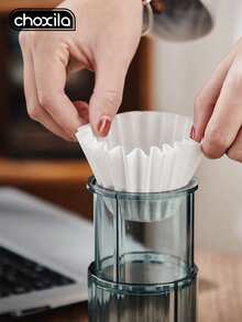 choxila 1 Set Three In One Coffee Set, Including Coffee Filter Paper, Suitable For Brewing 1-2 Cups Of Coffee, Suitable For Office And Home Hand Brewed Coffee Set, Including Coffee Pot, Coffee Filter Cup, Coffee Sharing Pot And Coffee Filter Paper, Portable - 3 In 1 Coffee Maker - View 8