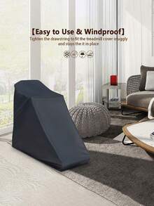 1pc Treadmill Cover, Outdoor & Indoor Dustproof, Sunproof, Waterproof, Universal For Exercise Bike - Full Coverage - View 3