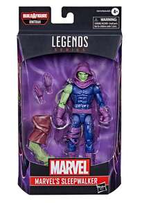 Mattel Legends Sleepwalker 6-Inch MCU Action Figure With Build-A-Figure Part - Multicolor - View 7