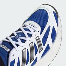 Adidas Spring/Summer Mesh Unisex Sports Shoes, Couple Thick Sole Running Athletic Casual Shoes JI3554 - College Blue/Number One Black/White - View 7