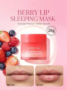 Laneige Lip Sleeping Mask EX 20g, Melembapkan Secara Mendalam dan Memudarkan Garis-Garis Bibir - 20 gram - View 1
