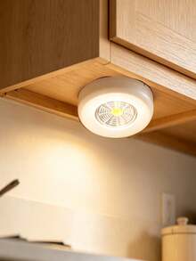 Luz de toque multiusos, luz LED de presión para cocina y hogar, luz de emergencia nocturna, luz para pared, gabinete y mostrador, luz para maletero de coche - Blanco - Ver 3
