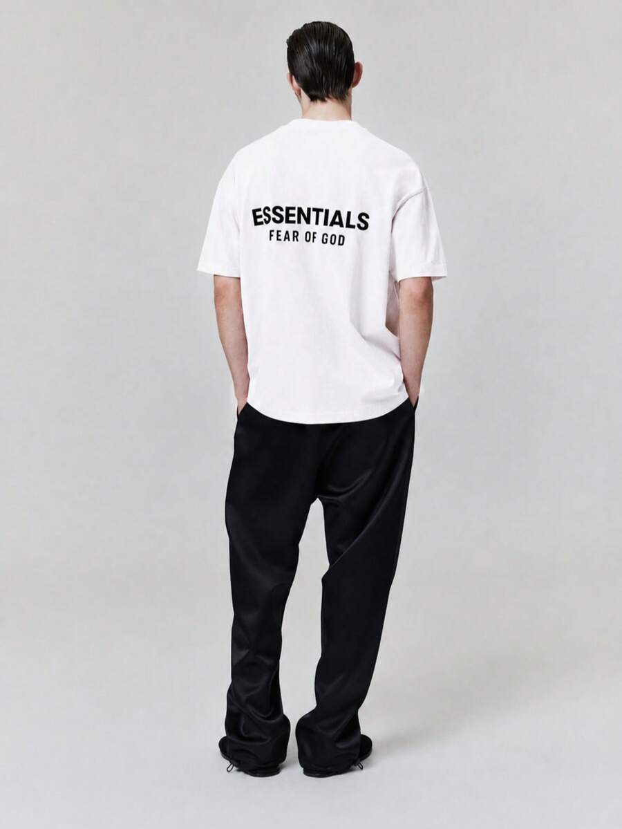 Camiseta de manga corta clásica de Fear of God Essentials - Blanco - Ver 1