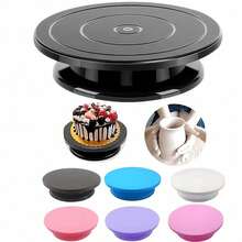 SikeSike 1 pezzo Ruota rotante da 11 pollici per intaglio, Tavolo rotante per torte, Tavolo rotante per pittura, Tavolo rotante leggero per verniciatura a spruzzo, Perfetto per ruotare gli oggetti durante la pittura, Opere d'arte creative, Decorazione di torte, Composizione floreale, Modellismo e altri progetti fai-da-te, Disponibile in più colori - Multicolore - Visualizzare 11