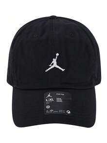 Jordan Unisex U J CLUB CAP US CB WSH JM Curved Brim Hat HQ1963-010 - Black - View 5
