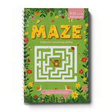 Maze Puzzle Activity Book, Helps You Focus Attention, Reduce Mental Clutter, And Develop Better Thinking Habits Through Engaging Route Challenges, Perfect For Use And Relaxation At Your Desk Back To School - Maze - View 9