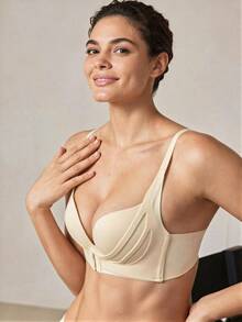 Veilyse Women's White Padded Underwire Bra - Enhances Cleavage For Small Bustfor Summerfor Summer - White - View 5