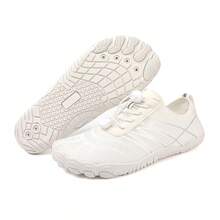 1 Pair Unisex Lightweight Non-Slip Water Shoes, Beach Shoes Suitable For Water Play, Outdoor Hiking, Swimming, Stream Trekking, Fishing, Rafting, Boating, Indoor Fitness, Jump Rope, Weightlifting - White - View 7