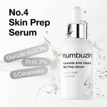Numbuzin - No.4 Ceramide AHA Glazed Skin Prep Serum - Moisturizing Serum - Ceramide AHA - 查看 2