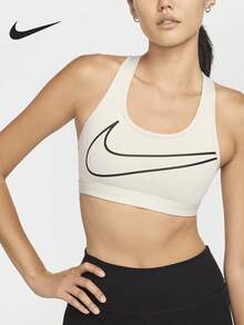Nike/Authentic 2024 New Women's Moisture-Wicking Padded Sports Bra HJ8132-072 - HJ8132-072 - View 1