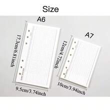 40pcs A6/A7 Size 31-Day Habit Tracker Refill Pages, Suitable For Planner, Monthly Plan, Yearly Plan, Daily Check-In, Self-Management, Diary, Loose-Leaf Notebook - Monthly Check-in - View 2