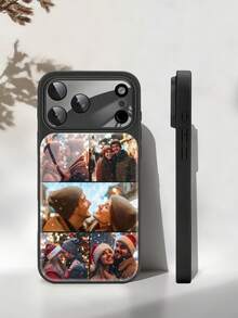 1件客製化橘色手機殼，可個性化簽名，適合朋友、情侶與家人，相容 iPhone 17 Pro Max/Air/17 Pro/17/16/15/14/13 磁吸磨砂殼，升級全鏡頭保護，相容 S26/S25 Ultra/S24/S23/S22/S21/S20 磨砂半透明防震防刮超薄殼，軍規級保護，聖誕禮物送朋友 - 黑色 - 查看 6