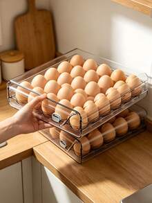 Egg Trays & Baskets - Clear - View 1