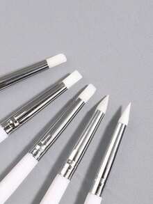 Pink Clay Carving Tools, Professional Polymer Clay Modeling Pens, Multi-Shape Tip Hand Carving Brushes, DIY Art Pottery Carving Shaping Tools, Suitable For Adult Beginners, Home School Craft Accessories, Art Handicraft Gift Nail Art Equipment - Nail Tool Pen - View 6