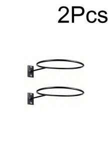 1/2/3/4/5pcs Wall-Mounted Ball Storage Display Rack, Universal Ball Holder, Metal Ball Stand, Black Ball Rack, Suitable For Basketball, Football, Volleyball And Other Ball Sports, Can Store And Display, Wall Decoration, Suitable For Garage, Room, Bedroom, Office, Store, Yard And Other Places, Perfect Gift For Teenagers Or Fathers - Black - View 10