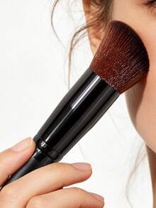 3PCS Makeup Tool Set,Multifunctional Brush+Makeup Puff+Mini Makeup Sponge,All-In-One Base Makeup Kit For Streak-Free Flawless Coverage - Black - View 9