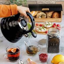 3L Black Kettle For Gas And Induction - View 6