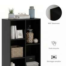 Baroni Bookcases - 7 ripiani - View 3
